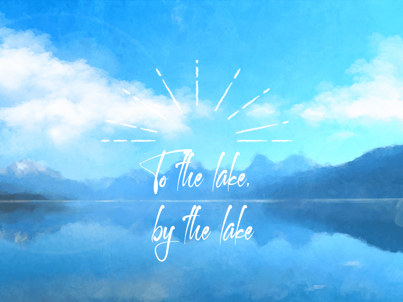 To the lake, by the lake - 画像 1